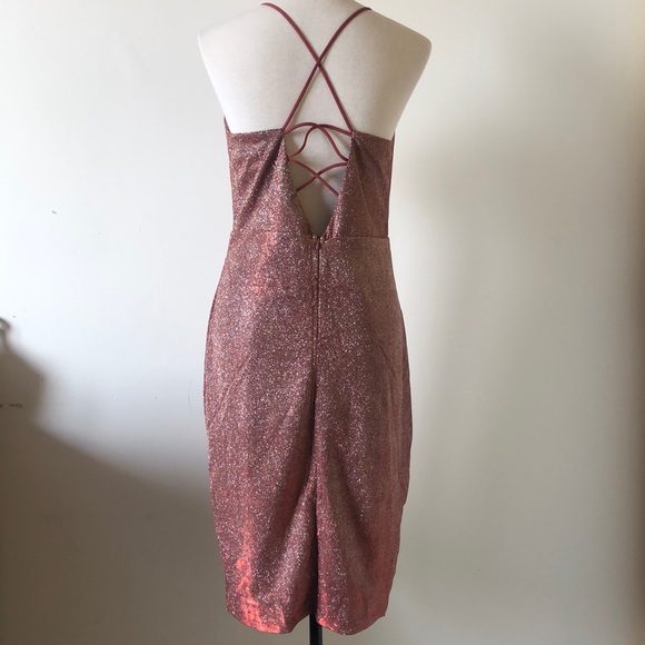 2/$30⭐️ NWT Sparkly CrissCross Dress - Picture 4 of 11